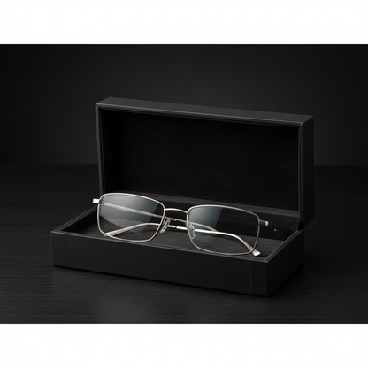 Sophisticated Titanium Rectangular Frames