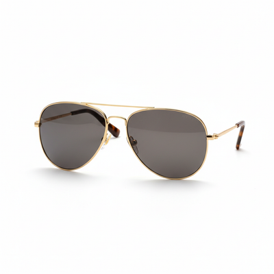 Premium gold aviator sunglasses