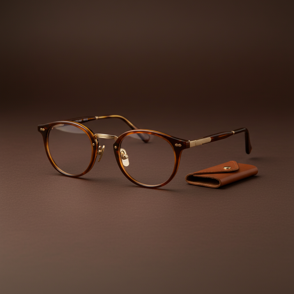 Classic Tortoiseshell Round Frames