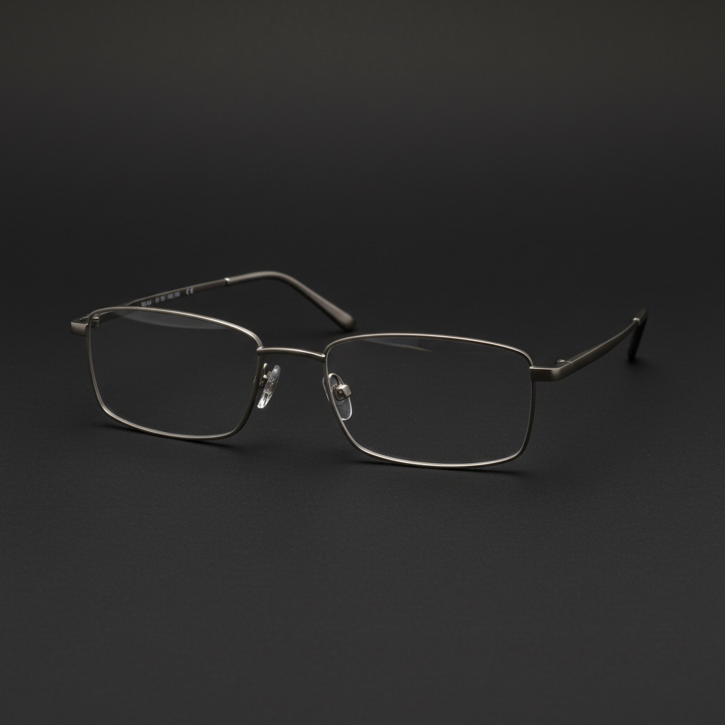 Sophisticated Titanium Rectangular Frames