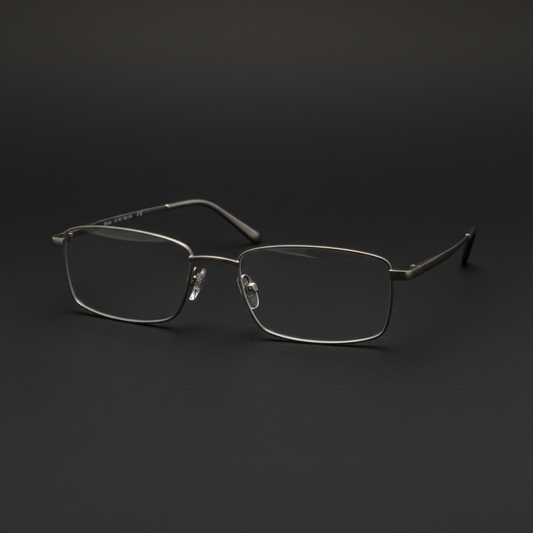 Sophisticated Titanium Rectangular Frames