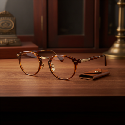 Classic Tortoiseshell Round Frames