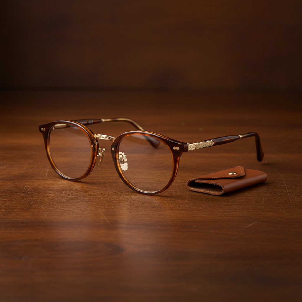Classic Tortoiseshell Round Frames